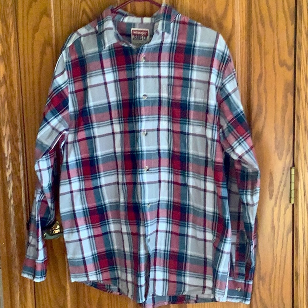 Wrangler Jeans Co Premium Quality Mens’ Shirt sz L